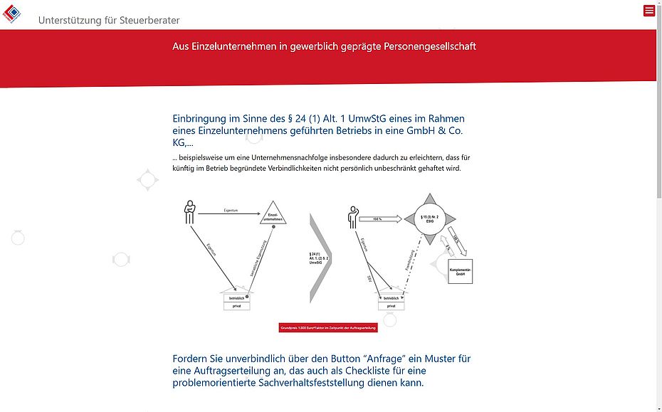 Ein Fachanwalt für Steuerrecht sowie Handels- und Gesellschaftsrecht