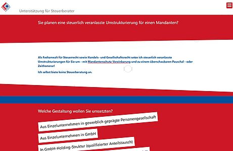 Ein Fachanwalt für Steuerrecht sowie Handels- und Gesellschaftsrecht
