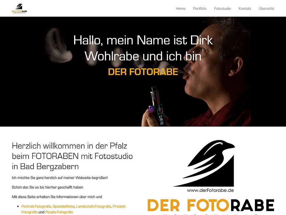 Das Fotostudio in Bad Bergzabern PFALZ - DER FOTORABE Startseite