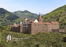 Madenburg in Eschbach im Jahre 1595